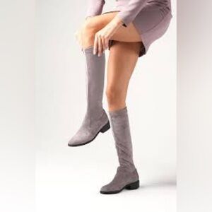 Gentle Souls Kenneth Cole Women's Emma Stretch Boot Knee High size 8.5 Mineral